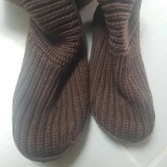 Ugg Classic Cardy Boot Brown Winter 8 - Picture 6 of 7